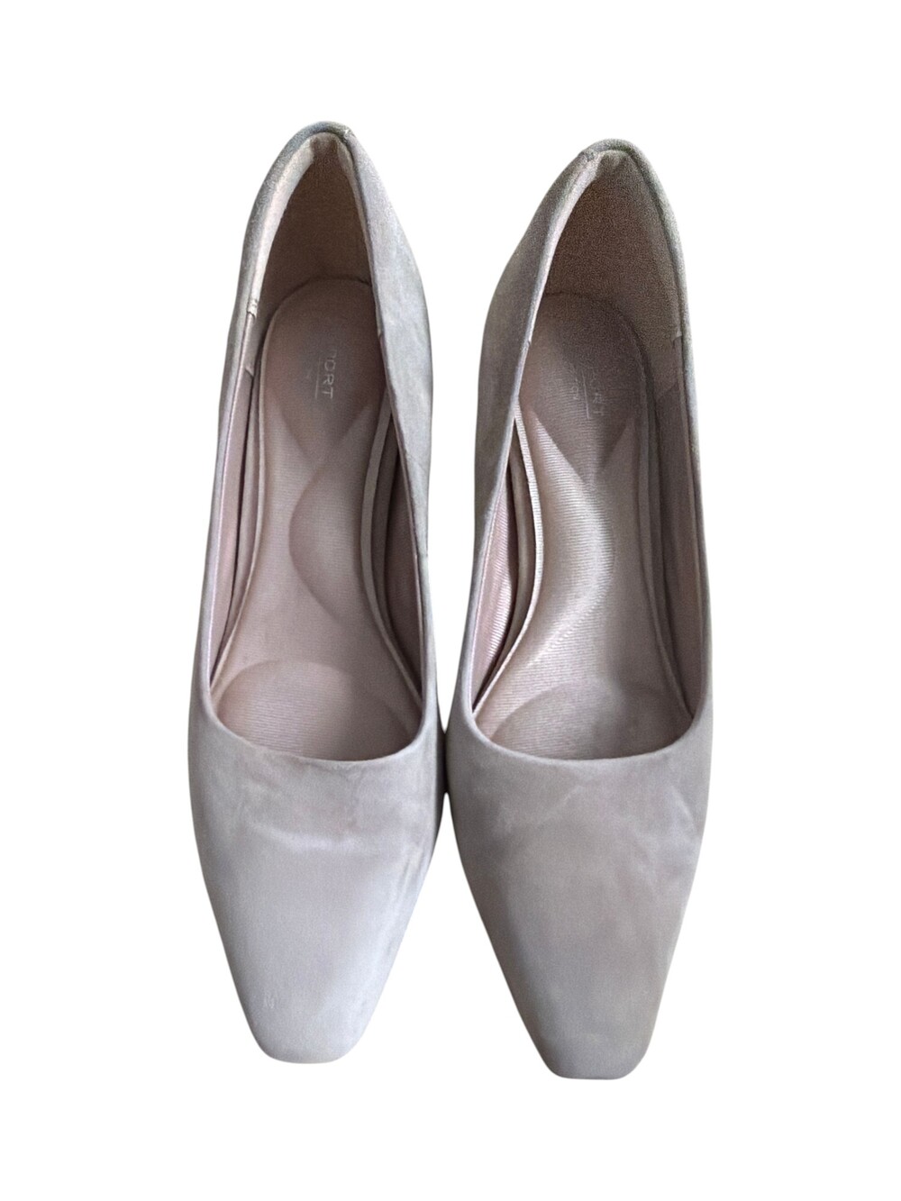 Rockport Classic Pumps 2 Inch Heel Blush Suede Size 7